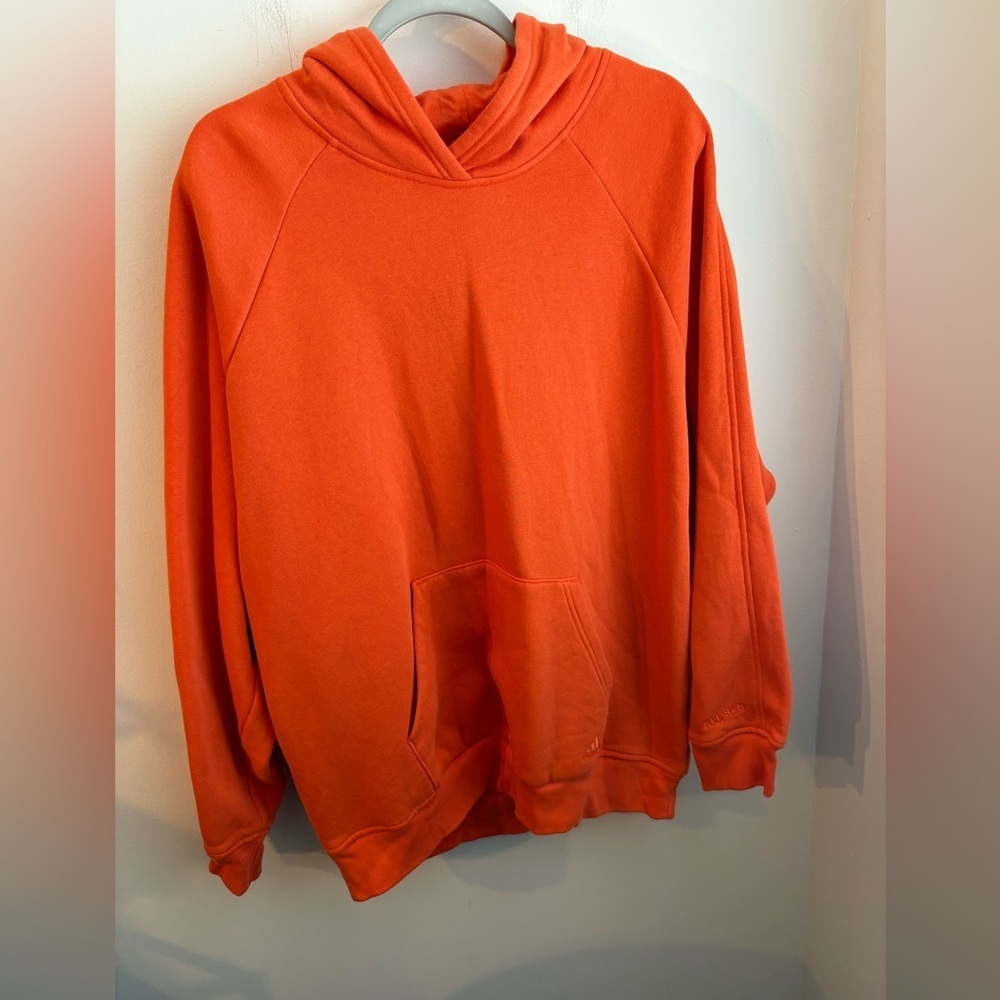 ADIDAS ALL SZN orange pullover women’s hoodie size large